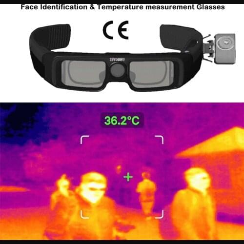 ZIYOUHU Intelligent AR Glasses Automatically Identify Thermal Imaging Camera for Face recognition & Body Temperature Measurement