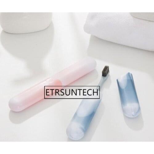 200pcs Toothbrush Storage Case Health Portable Toothbrush Protector Cover Travel Dustproof Toothbrush Box Tooth Brushes Holder