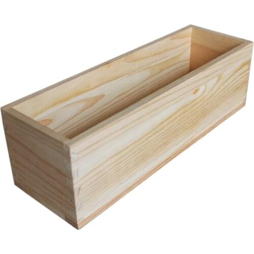 42oz Rectangular Shape Wooden Box Tools Soap Cake Toast Baking Baking Accessories