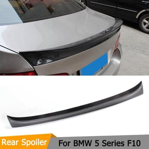 Carbon Fiber Rear Trunk Spoiler Wing For BMW 5 Series F10 528i 535i 550i 2011-2014