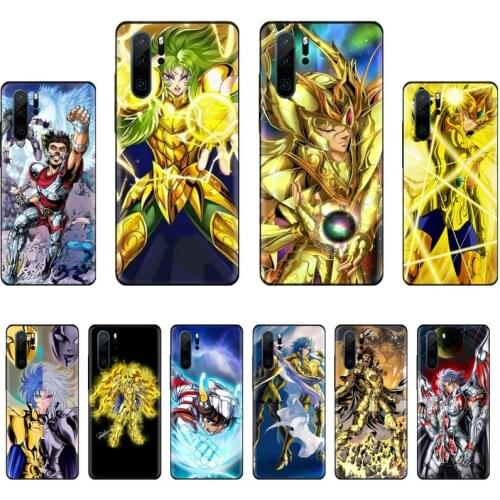 Saint Seiya Phone Case For Huawei P40 P20 P30 lite Pro P Smart 2019 Mate 40 20 10 Lite Pro Nova 5t