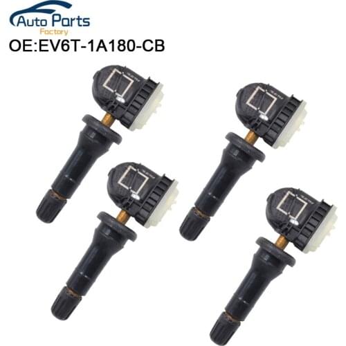 4 PCS Tire Pressure Sensors TPMS For Ford B-Max C-Max Mondeo Kuga Grand C-Max Focus Fiesta 433MHz EV6T-1A180-CB EV6T-1A150-CB