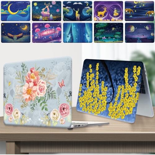 For Apple Macbook Pro 13" A2251 A2289 2020/Air 13" A2337 (M1) 2020/Pro 15" A1707 A1990(touch Bar) Painting Series Laptop Case