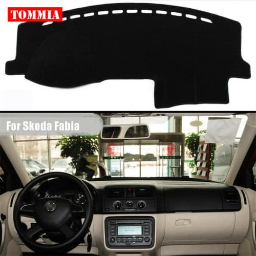 For Skoda Fabia 2008-2014 Dashboard Cover Non Slip Dash Mat Sun Shade Carpet Pad