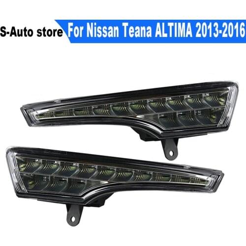 1 Set Drl Daytime Running Lights Turn Signals Fluorescent Lamps with Turn Signals For Nissan Teana ALTIMA 2013 2014 2015 2016