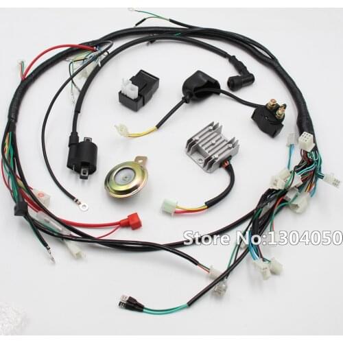 Electric Parts Wire cable CDI Ignition Coil Horn Rectifier Kit for ZONGSHEN LONCIN LIFAN 150cc 200cc 250cc 300cc ATV Quad new