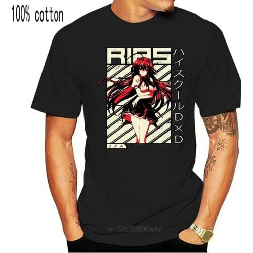 New Men t-shirt Rias Gremory High School DxD Anime Shirt tshirt Women t shirt