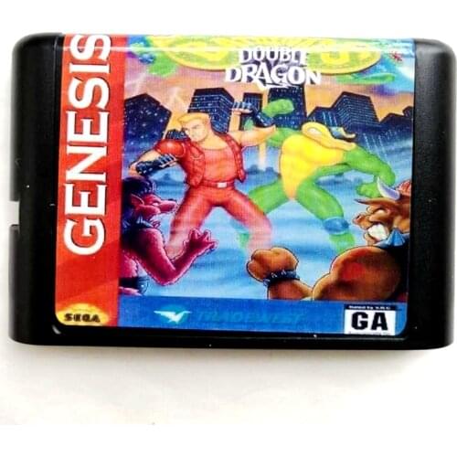 Battletoads and Double Dragon 16 bit MD Memory Card for Sega Mega Drive 2 for SEGA Genesis Megadrive