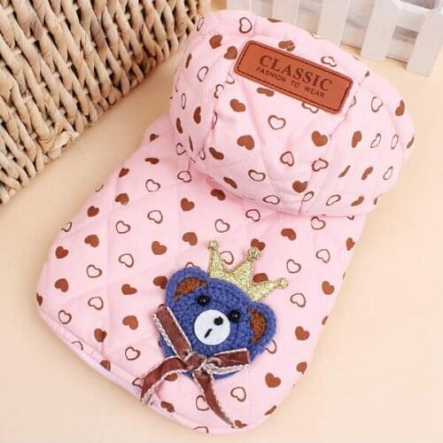 Fashion Pet Dog Clothes For puppy dog chihuahua yorkshire Dog coat jacket Good Quality Russia Winter Warm