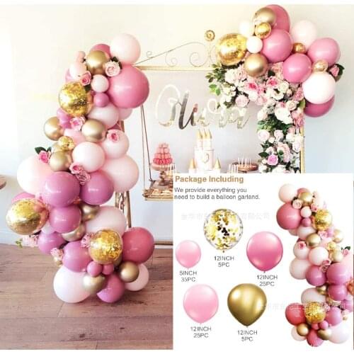 Blue Macaron Balloons Garland Arch Kit Baby Shower Pastel Latex Balloons Birthday Party Decorations Backdrop Wedding 139 Packs