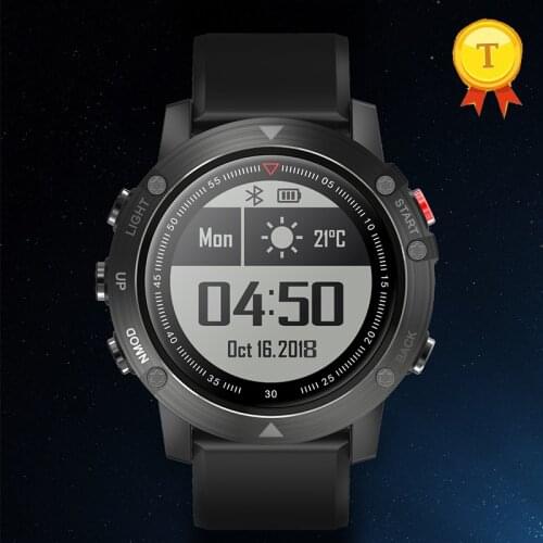 2019 Smart Watch Heart Rate Monitor IP68 Waterproof GPS Tracker Fitness Tracker Sports Smartwatch for Men Women Wristwatch