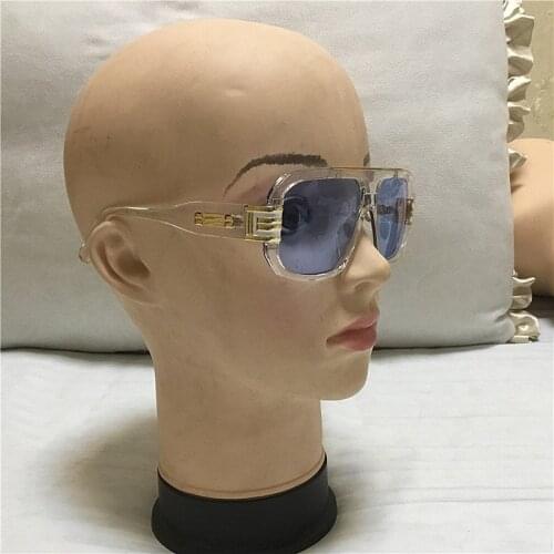 KAPELUS Fashion woman sunglasses transparent frame ocean blue sunglasses CA8820 Outdoor casual sunglasses Hip-hop sunglasses