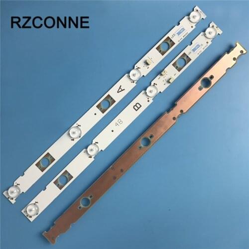 LED Backlight Lamp strip 4leds LB48009 V0_03 V1_04 for Sony 48'' NS6S480DND02 KDL-48W653 LSY480HN02-F02 KDL-48W650D LSY480HN02