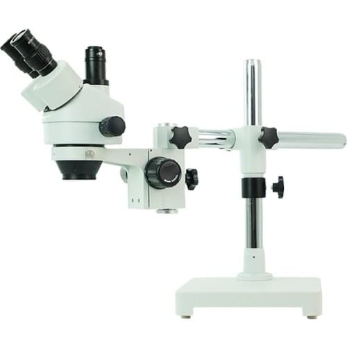 Kailiwei phone repair 7-45x/3.5x-90x Single Boom Stand Trinocular electronic Stereo Microscope