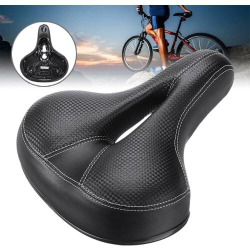 Bicycle Seat Big Butt Saddle Motorcycle Saddle Mountain Bike Seat Bicycle Accessories Shock Absorber Spring Saddle Parts