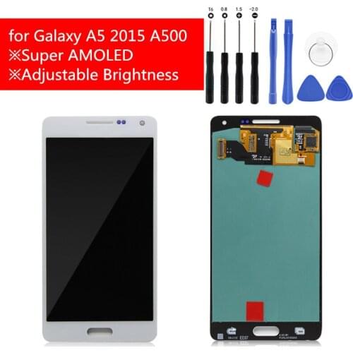 For Samsung Galaxy A5 2015 A500 LCD Display Touch Screen digitizer Assembly LCD Display for Galaxy A5 A500F A500M Repair Parts