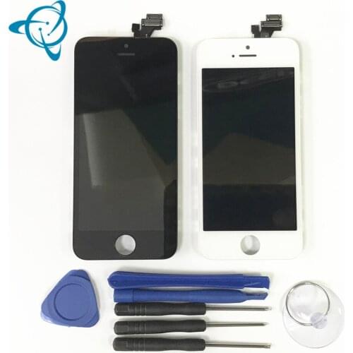 Shenyan LCD screen assembly for iphone 5 Display Part Glass Touch Panel Digitizer Assembly