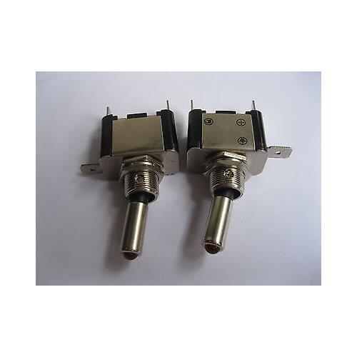2 pcs Toggle Switch with Red LED Fog Light New