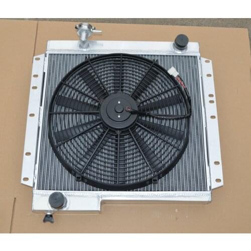 3 core 62mm aluminum radiator FOR TOYOTA landcruiser 42 BJ40 BJ42 Land Cruiser
