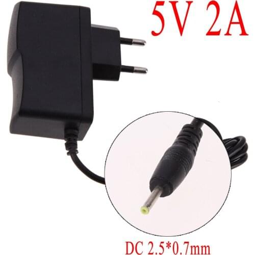 EU AC to DC 5V 2A 2.5*0.7mm Power Supply Adapter for Windows Android Tablet Power Supply Charger Mini Micro Usb