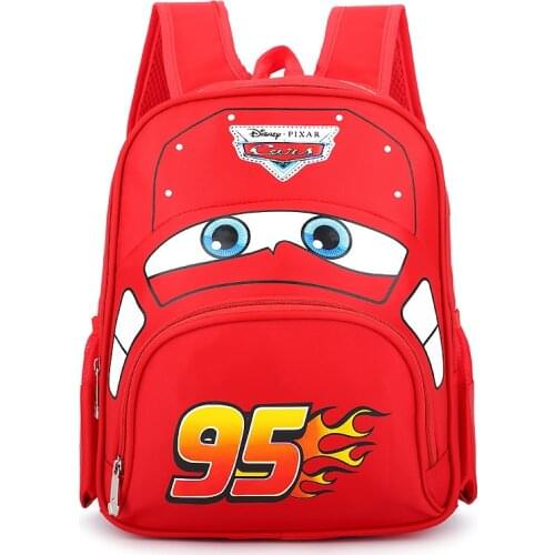 Disney Car Cartoon School Bag Children Backpack Waterproof Backpack Out Nylon Hand bag Boy Girl School Bag Gift bookbag