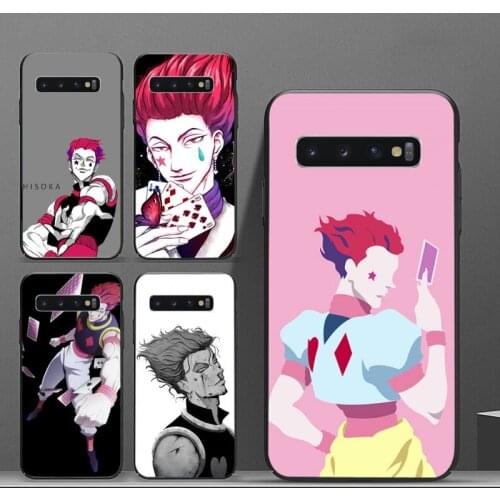Hisoka Anime Hunter X hunter Phone Case For Samsung A50 A51 A71 A20E A20S S10 S20 S21 S30 Plus ultra 5G M11 funda shell cover