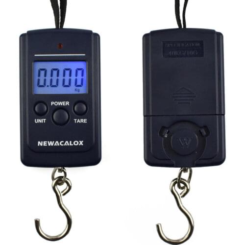 40kg Pocket Fishing Scale Travel luggage Scale Digital Hand Held Portable Hanging Scales electronic
