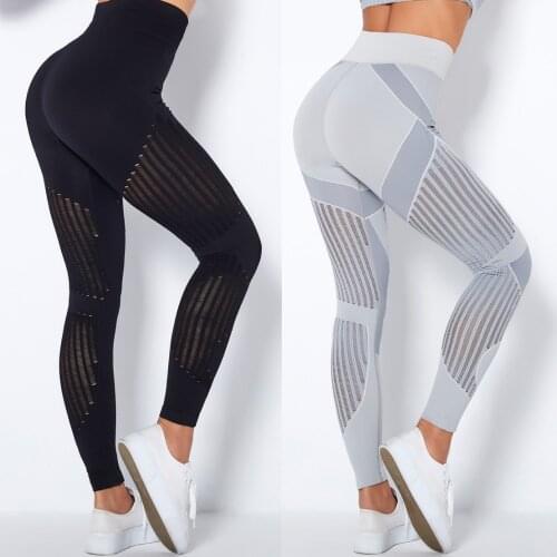 High Waist Leggings Women 10% Spandex Bubble Butt Seamless Legging 2021 Gym Workout Push Up Pants Women Leginsy Fitness Legging