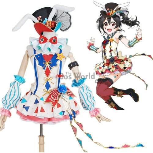 Love Live School Idol Project Yazawa Nico Circus Fancy Dress Uniform Outfit Anime Cosplay Costumes