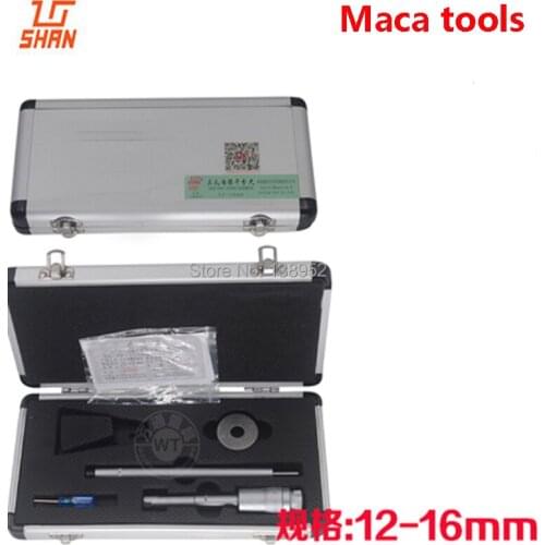 Shan brand 12-16mm Three-point internal Micrometers 0.001mm three point inside micrometer 12-16mm