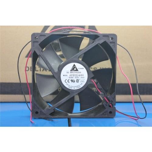 New genuine AFB1224HH 24V 12025 12CM 0. 27A inverter cooling fan
