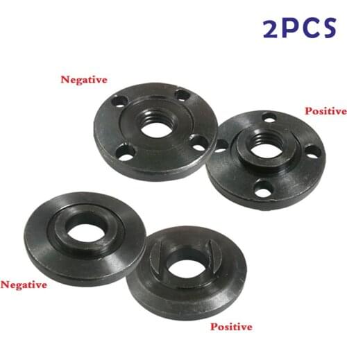 M16 Thread Replacement Angle Grinder Flange Nuts Inner 0.62in Outer 1.61in Flange Nut Set For Grinder Accessories