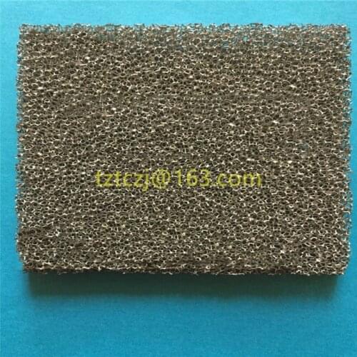 Three-dimensional structure foam aluminum/ Medium-low frequency sound-absorbing foam metal experimental material