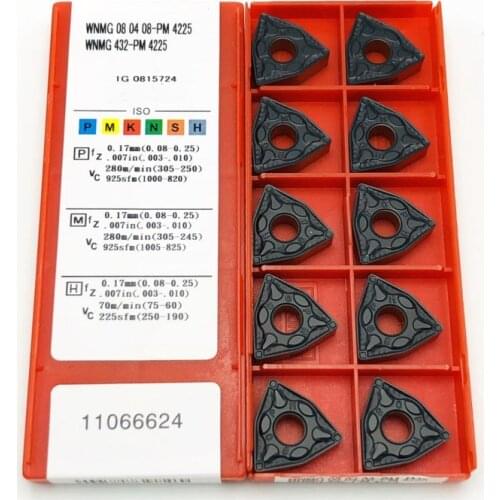 Carbide tool WNMG080404 PM 4225 metal turning tool CNC cutting tool tungsten carbide lathe tool WNMG080408 PM4225 milling cutter