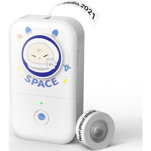 Phomemo D30 Label Maker Mini Thermal Bluetooth Label Makers Machine with 1 Roll Tape Multiple Font Icon Sticker Maker for Home