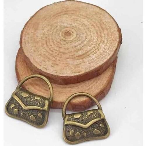 High quality 20 pcs alloy bag handbag charms fit DIY hand made necklace earring bracelet Jewelry Making accessories