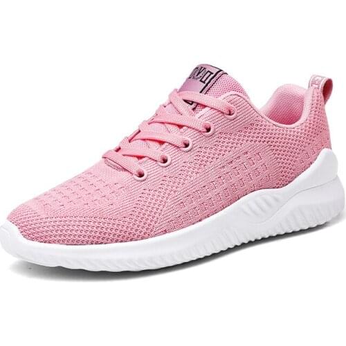 Women Running Shoes Outdoor Sport Shoes Summer Breathable Soft Air Mesh Sneakers Women Walking Jogging Trainers Chaussures Femme