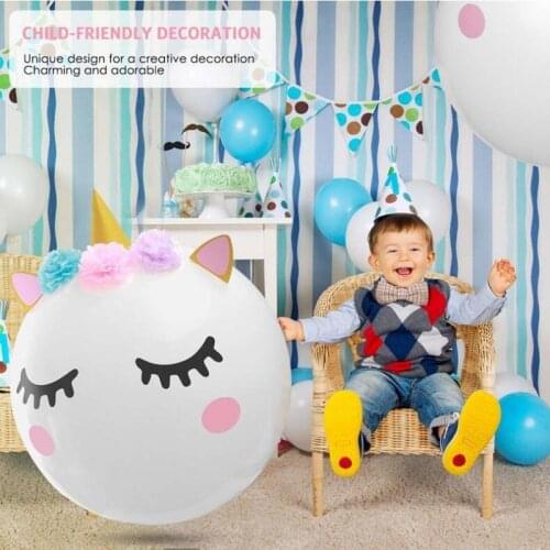 1 piece 3D unicorn party big balloon decoration unicorn balloon birthday party baby shower wedding decoration children gift toy