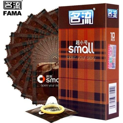 100 PCS Small Condoms Open Your Sexy Natural Latex Smooth Condom Sex Products For Men Penis Cock Sleeve Safer Contraception