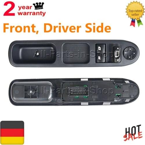 AP02 Front Driver Side Master Window Panel Switch / Power Window Switch for Citroen C3 PICASSO Peugeot 207 CC 6554QC 6554.QC
