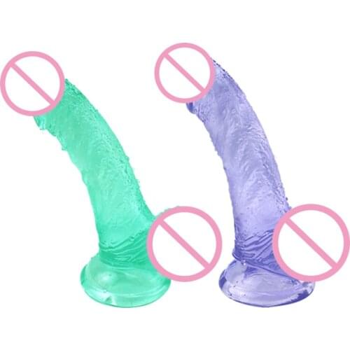 Realistic Skin Dildo G Spot Erotic Strapon Adult Sex Toys For Woman Lesbian Penis Anal Butt Plug Suction Cup Penis Masturbation