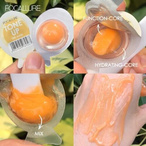 Cute Style Small Egg Face Masks Sleep Hydrating Mask Deep Moisturizing Shrinking Pores Brightening Skin Tone No-clean Mask TSLM1