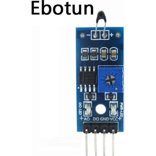 For Thermistor temperature sensor module thermal sensor module DO the digital output/temperature control switch For Arduino