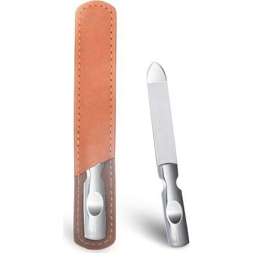Stainless Steel Nail File Set Polishing Tools Nail Art And Pedicure Professional Nail Care Easy To Use