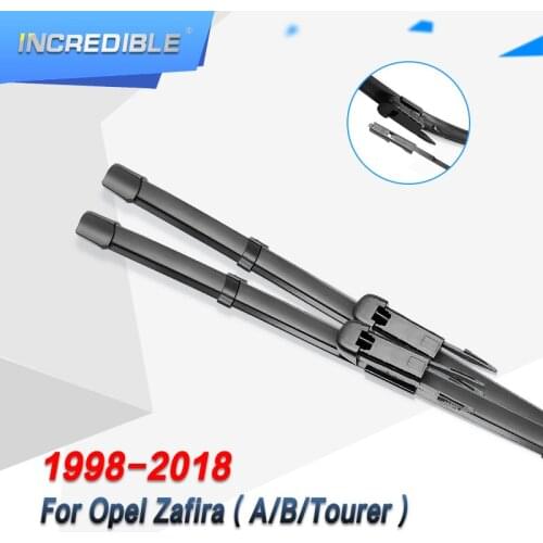 INCREDIBLE Wiper Blades for Opel Zafira A / Zafira B / Zafira Tourer C Model Year from 1997 to 2018