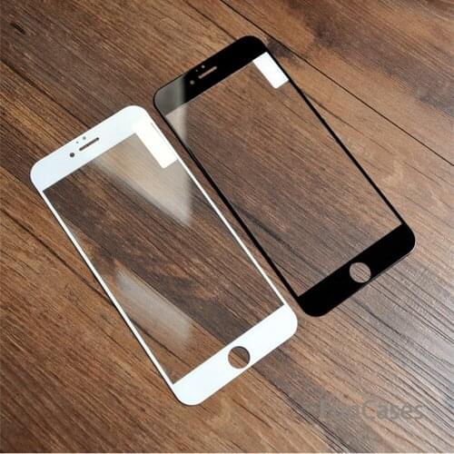 Premium Tempered Glass For iPhone 8 Plus X 0.25mm Full Cover Protective Film Case For iPhone 7 8 6 Plus Protection Film Glass HD