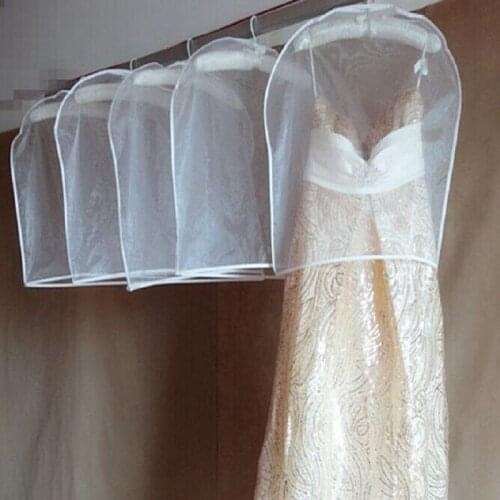 Half Wedding Dress Dust Cover Kids Gown Storage Protector Durable Dust Insect Moisture Proof