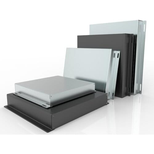 Cabinet ODF Rack Mount Connector Aluminum Box Projects PCB Enclosures DIY Housing Digital Communication Box G04 266*65mm