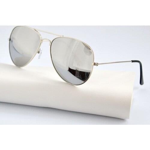 2020 Pilot Aviation Sunglasses MenShades Retro Classic Silver Sun Glasses Female Male Luxury Brand Designer Lunette