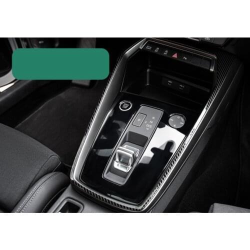 For Audi A3 8Y 2020 2021 2022 Stainless Steel Interior Gear Box Panel Decoration Trim 1pcs Car Styling Car Accessories LHD